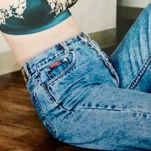 vintage lawman high-waisted jeans